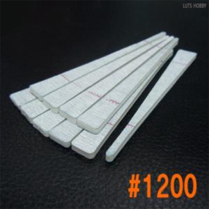 Style X Hard Mini Stick Sandpaper Triangle 1200 10 Packs BG670