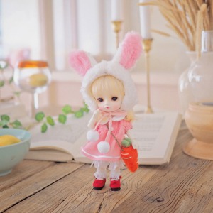 [Pre-order] PETIT16 Fluffy Rabbit Kindergarten Pink