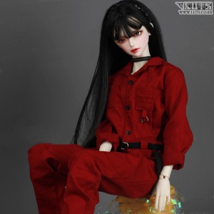 SDF65 Solty jumpsuit Red