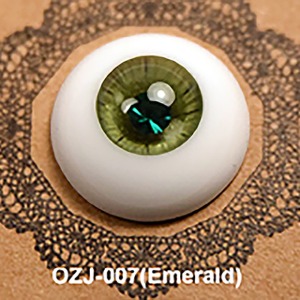 12mm OZ Jewelry NO007 Emerald