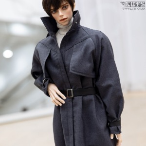 SSDF Billy trench coat Charcoal