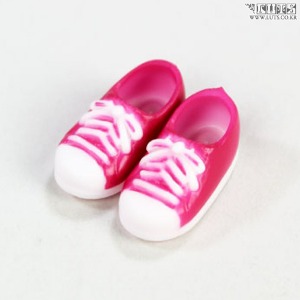 Obitsu 11 Doll Shoes OBS 015 Stickers Pink