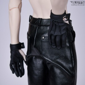 SSDF three-line gloves black